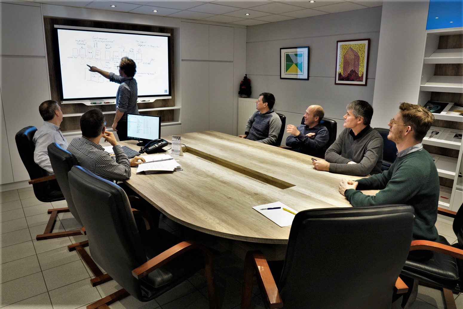 Meeting at office