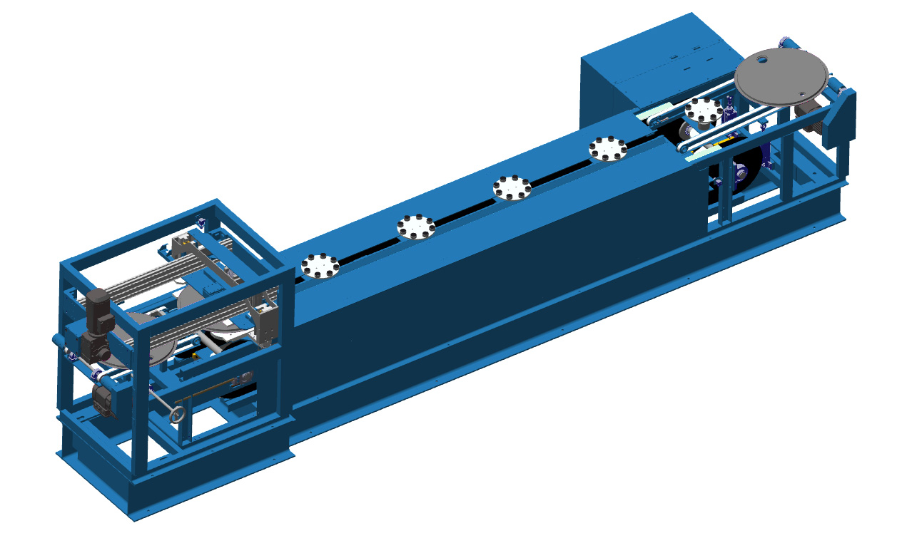 Steel Drum End Painting Machine
