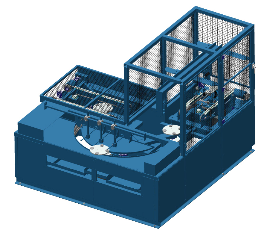 Steel Drum End Painting Machine