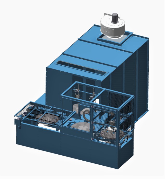 Steel Drum End Painting Machine